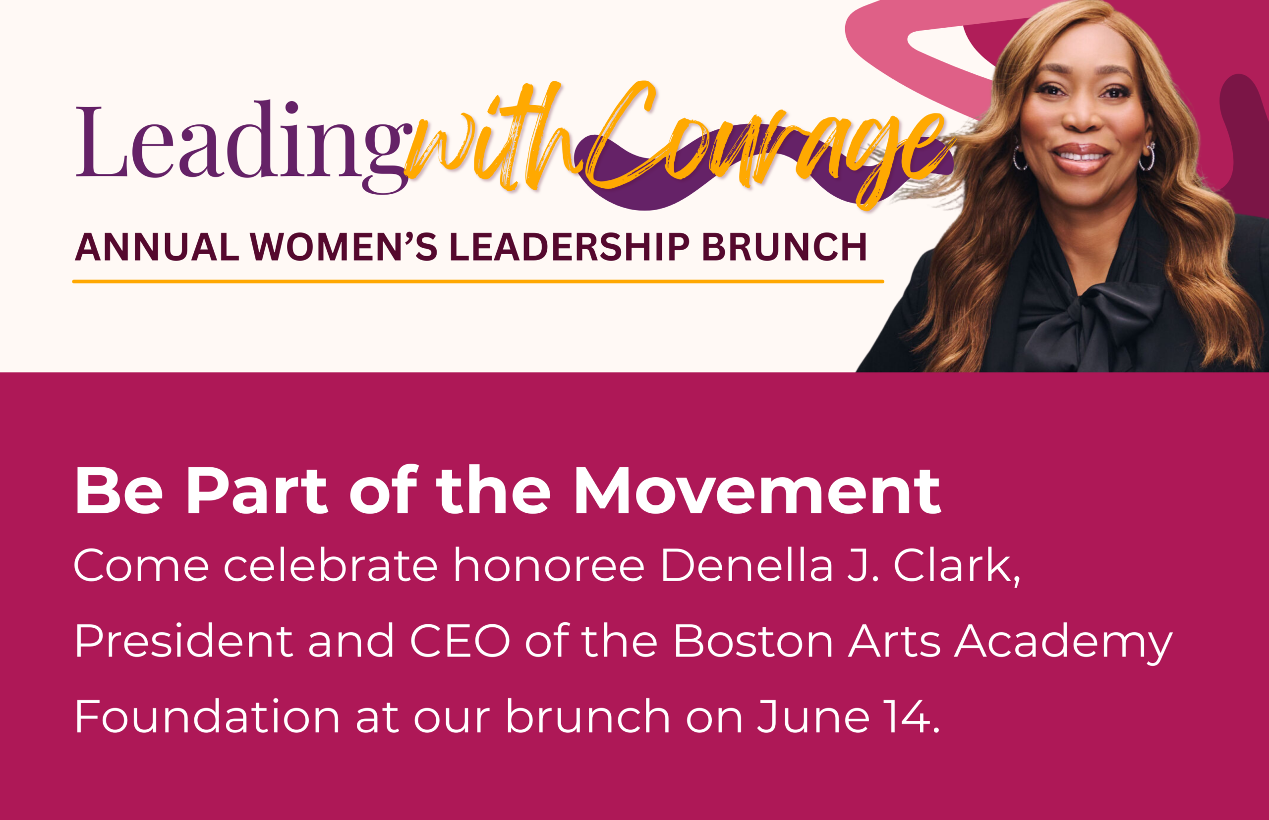Leading with courage women's leadership brunch June 14 2026